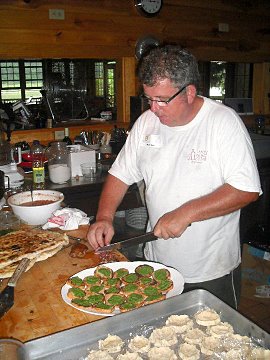 Chef Alan Kerr at work